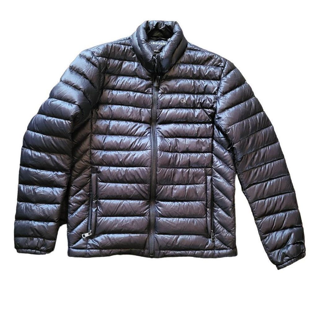 Calvin Klein Packable Down Jacket Black Women's Small